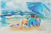 "At the Shore" framed 30" x 22", $315