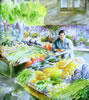 "Chonqing Street Market" framed 28"x30"  $375