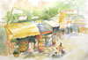 "Stanley Market" framed 30" x 22", $315 - giclee' prints available